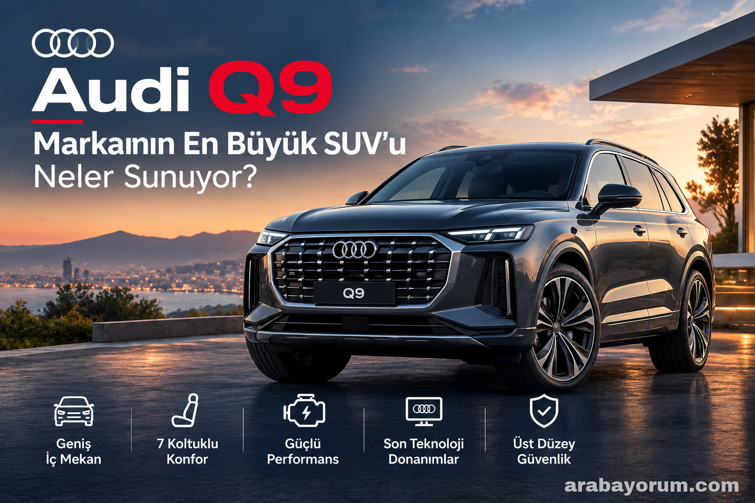Audi Q9: Markanın En Büyük SUV'u Neler Sunuyor?