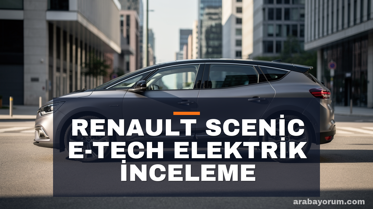 Renault Scenic E-Tech Elektrikli İnceleme: 604 km Menzil ve Teknoloji