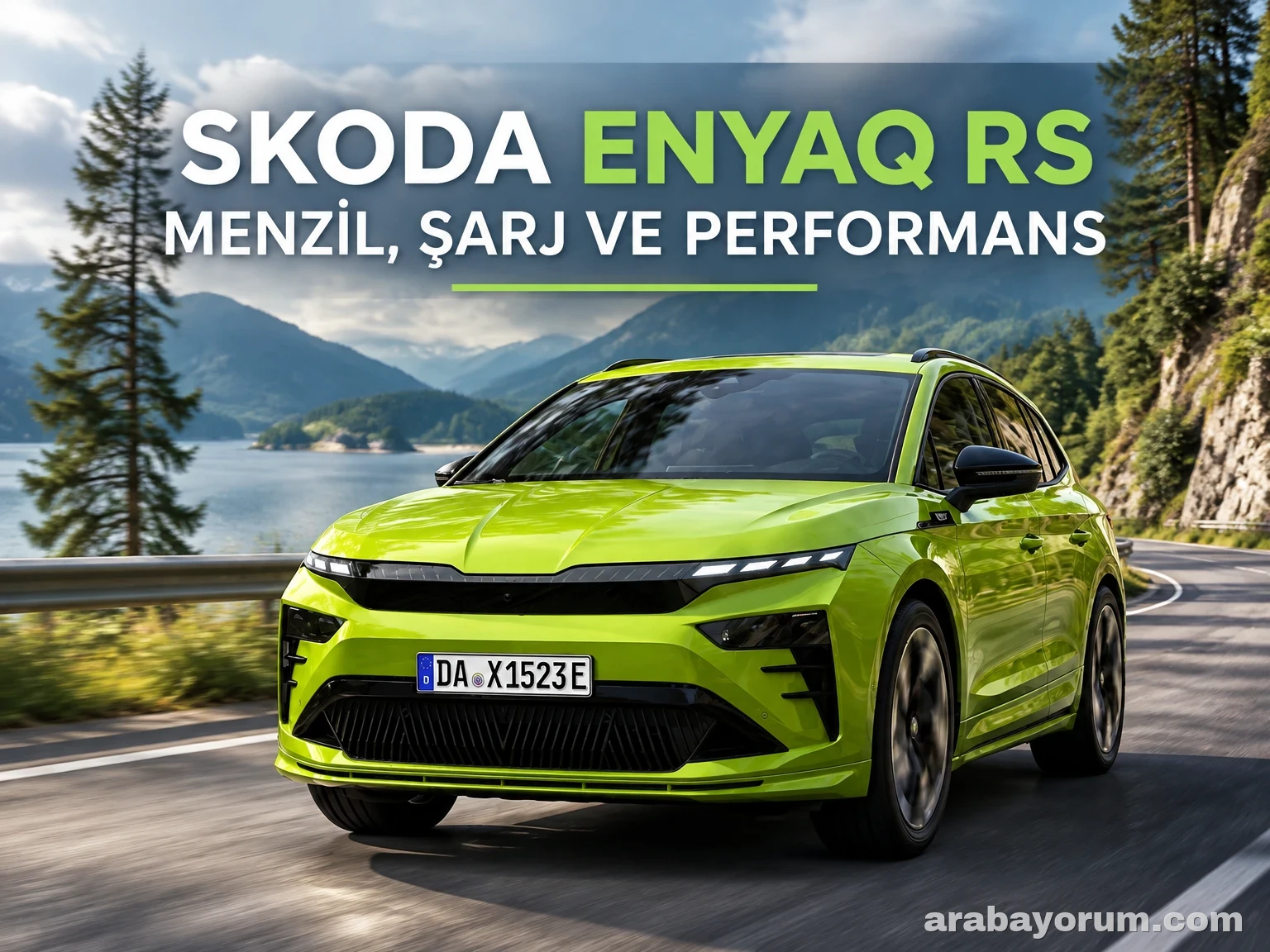 Skoda Enyaq RS Menzil, Şarj ve Performans