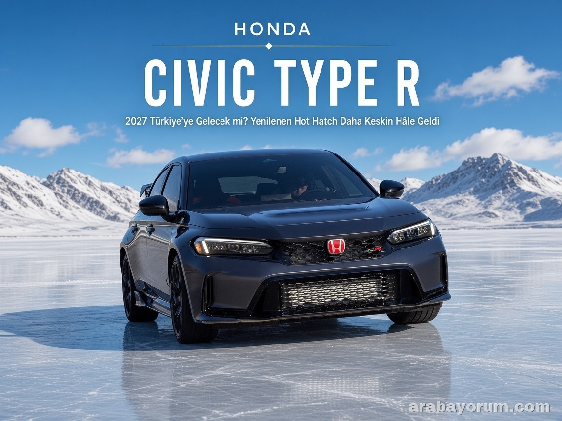2027 Honda Civic Type R Türkiye’ye Gelecek mi? Yenilenen Hot Hatch