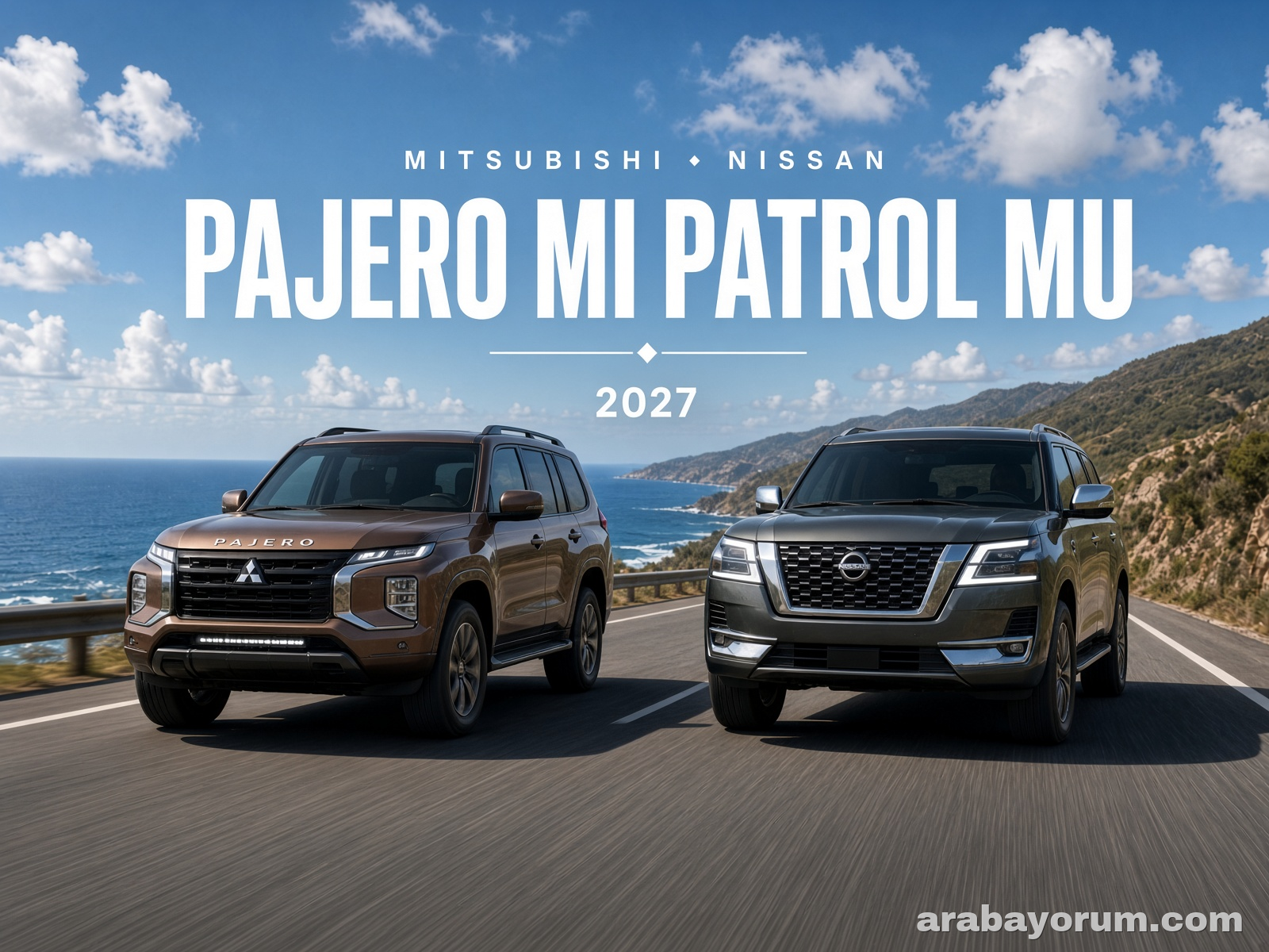 2027 Mitsubishi Pajero mu Nissan Patrol mu?