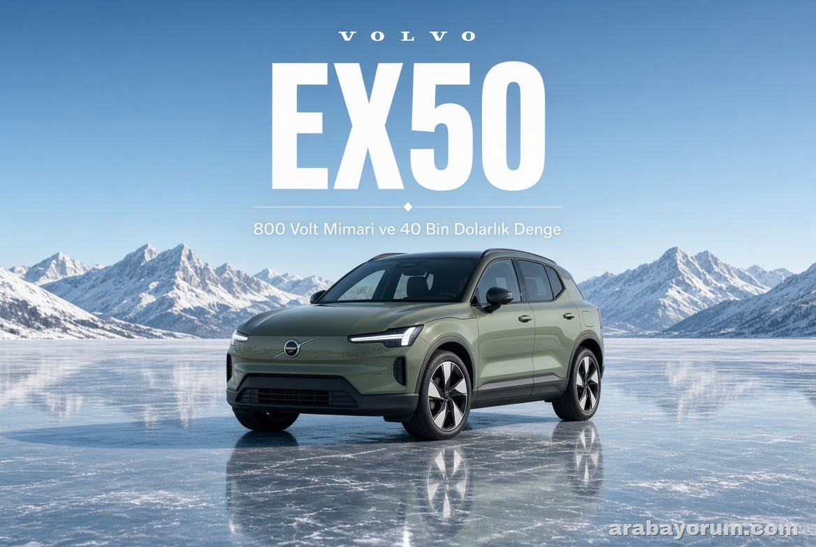 2027 Volvo EX50: 800 Volt Mimari ve 40 Bin Dolarlık Denge