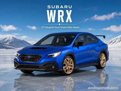 2027 Subaru WRX GD25 Türkiye’ye Gelecek mi? 271 Beygirlik Sedan