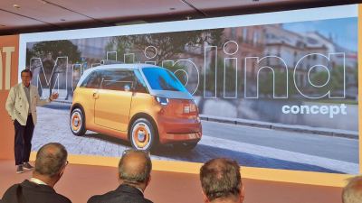 Fiat Multiplina Concept: Dört Kişilik Elektrikli Mikro Otomobil - fotoğraf 7