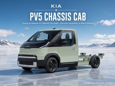 Kia PV5 Chassis Cab Türkiye'ye Gelecek mi? Menzil ve Dönüşümler
