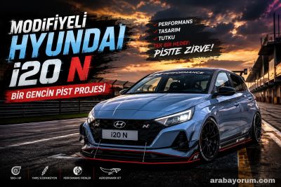 Modifiyeli Hyundai i20 N: Bir Gencin Pist Projesi