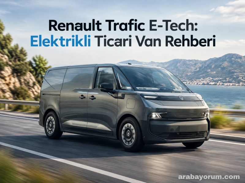 Renault Trafic E-Tech: Elektrikli Ticari Van Rehberi