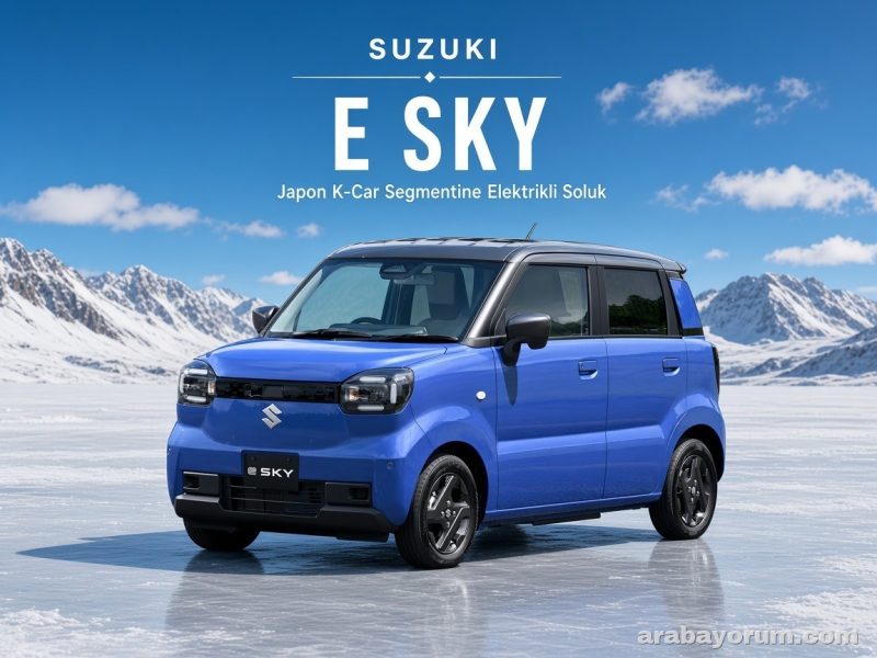 Suzuki E Sky: Japon K-Car Segmentine Elektrikli Soluk