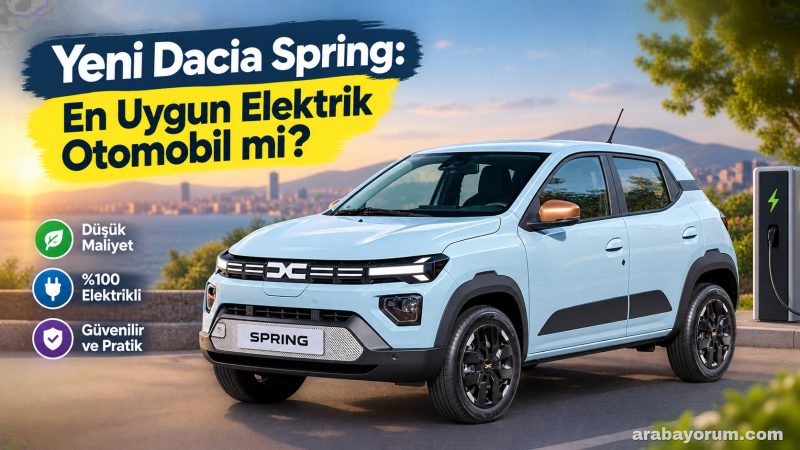 Yeni Dacia Spring: En Uygun Elektrik Otomobil mi?