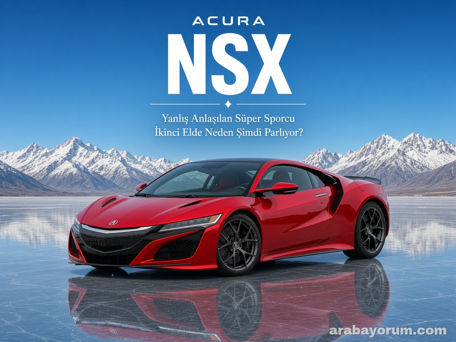 Acura NSX: Süper Sporcu Otomobili, Neden Şimdi Parlıyor?