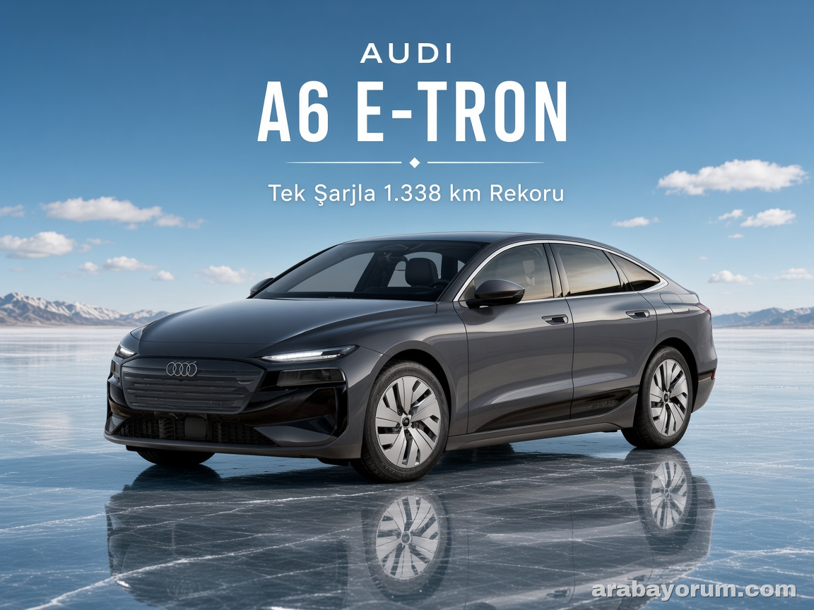 Audi A6 Sportback e-tron Tek Şarjla 1.338 km: Guinness Rekoru