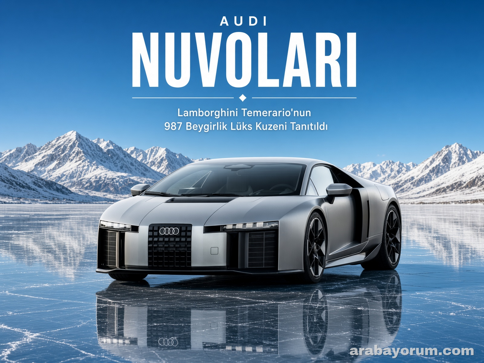 Audi Nuvolari: Lamborghini Temerario'nun 987 Beygirlik Kuzeni