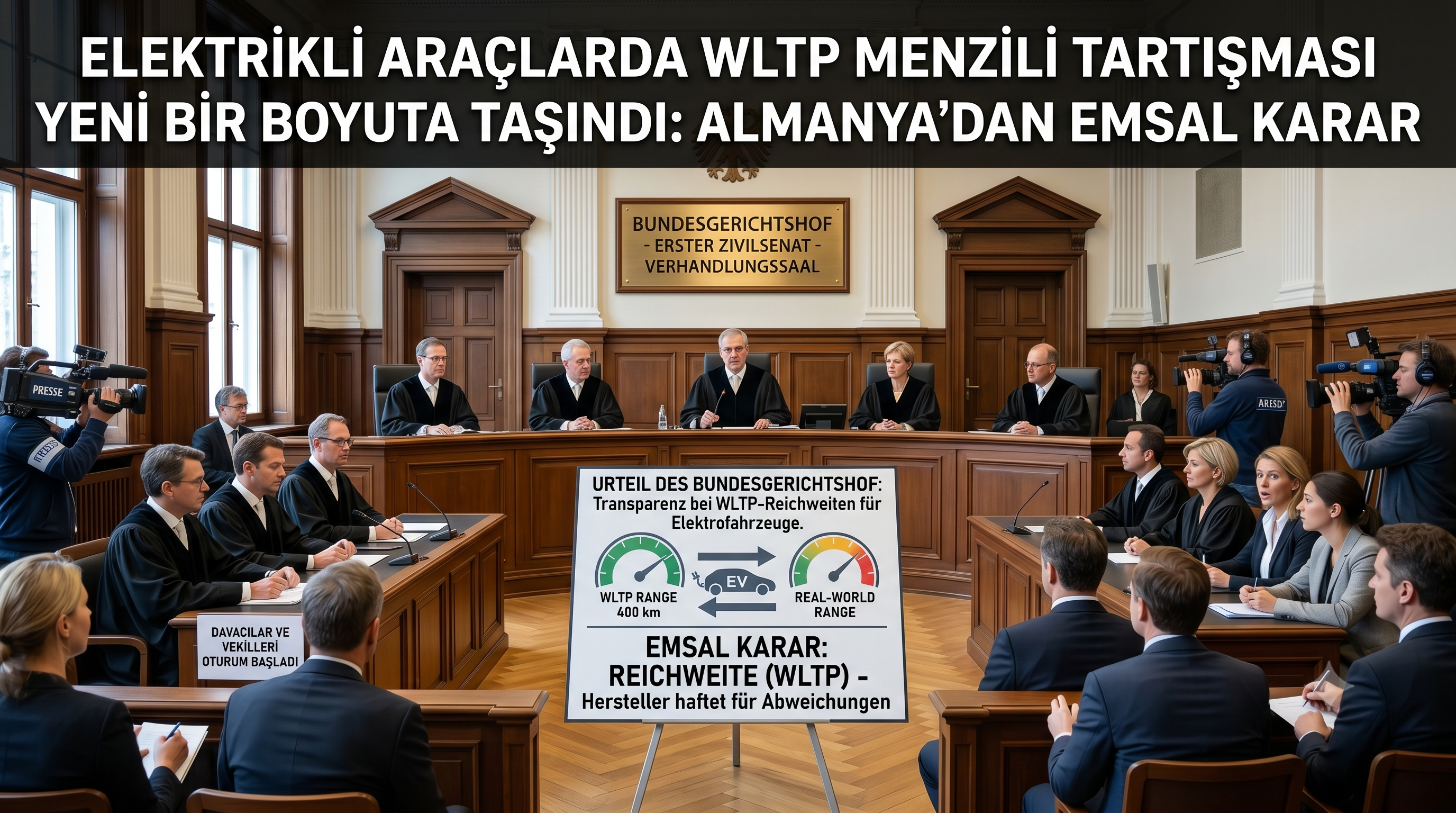 Elektrikli Araçlarda WLTP Menzili Tartışması Yeni Bir Boyuta Taşındı: Almanya'dan Emsal Karar