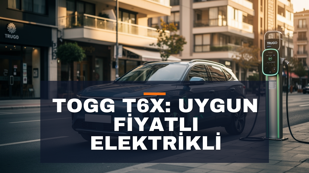 TOGG T6X: 1,3 Milyon TL'ye 300 km Menzilli Halk Otomobili