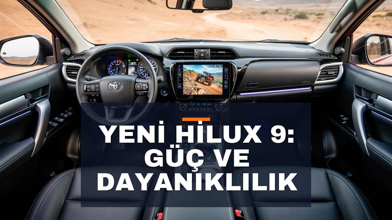 2026 Toyota Hilux 9. Nesil: Motor, Donanım ve Arazi Testi