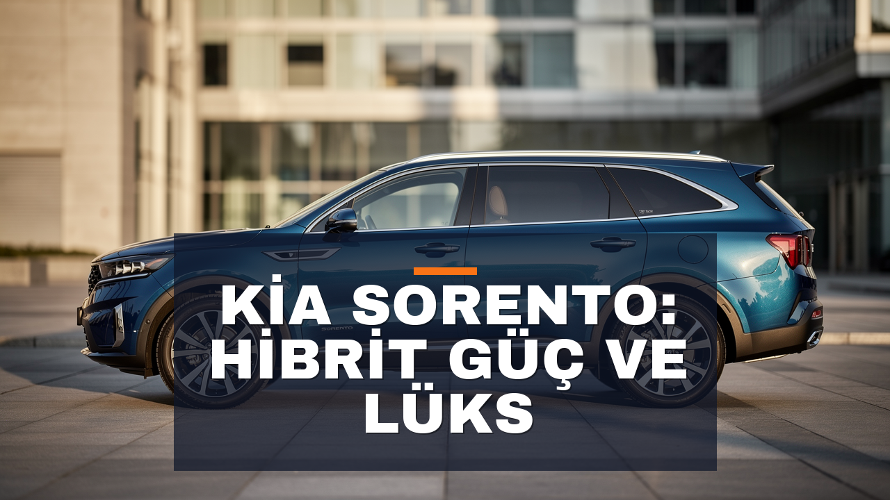 Kia Sorento İncelemesi: Hibrit Güç ve Premium Donanım