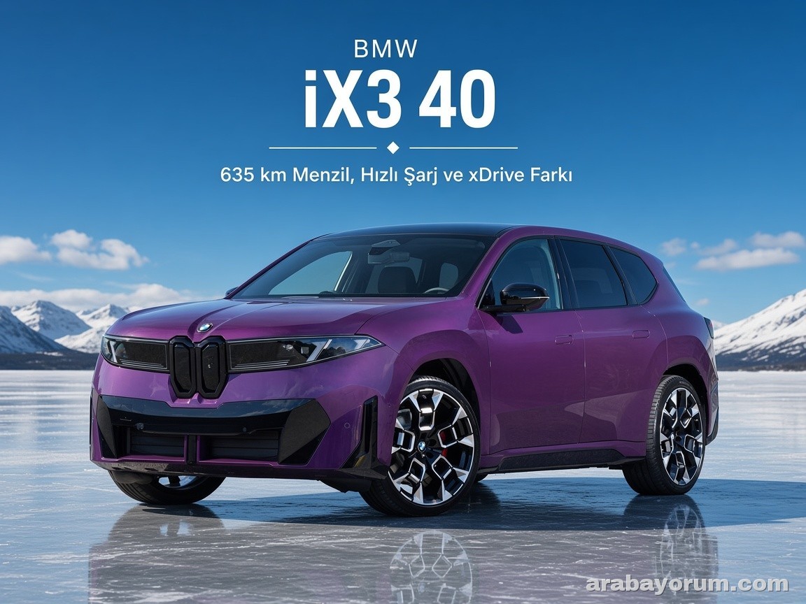BMW iX3 40 İncelemesi: 635 km Menzil, Hızlı Şarj ve xDrive Farkı
