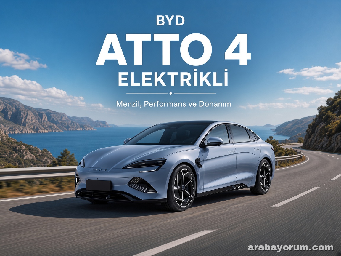 BYD Atto 4 Elektrikli İnceleme: Menzil, Performans ve Donanım