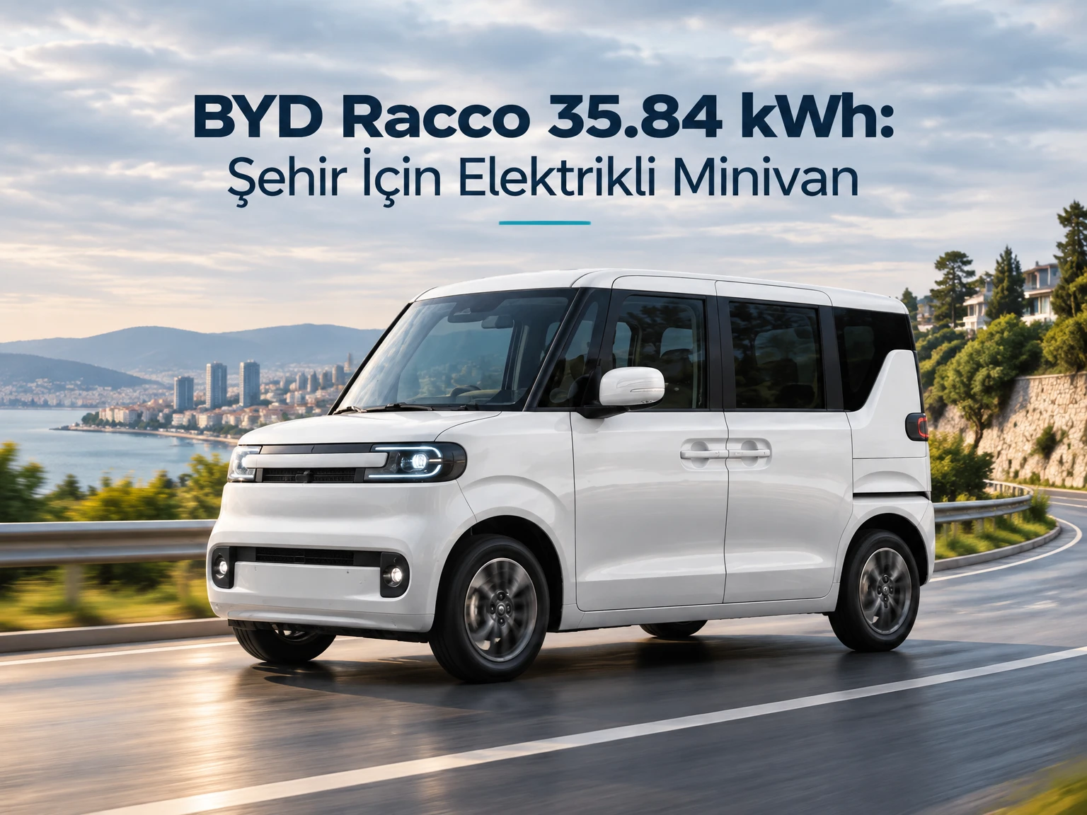 BYD Racco 35.84 kWh: Şehir İçin Elektrikli Minivan