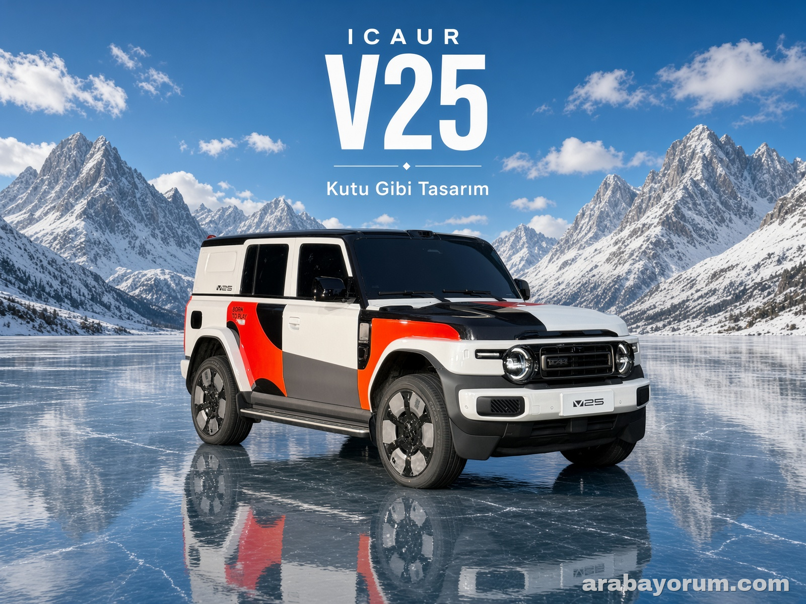 Chery iCaur V25 Sahneye Çıktı: Kutu Gibi Tasarım, Uzatılmış Menzilli Elektrik Gücü ve İleri Teknoloji