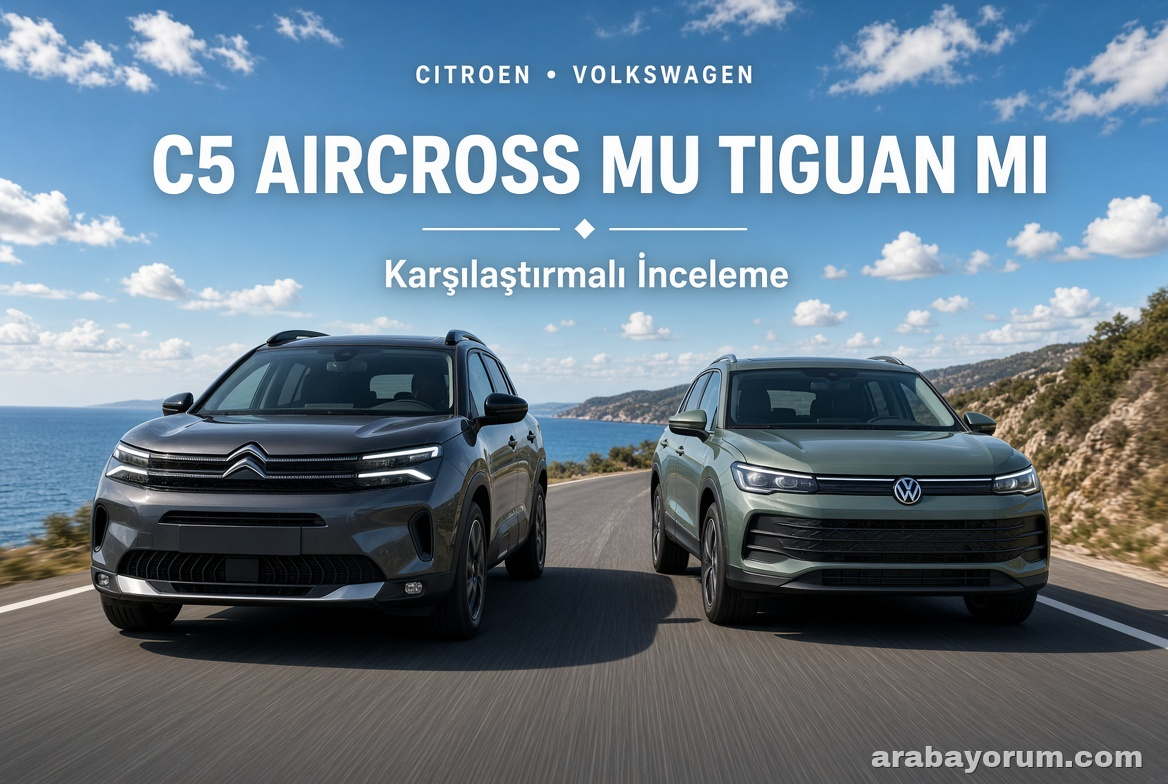 Citroen C5 Aircross mu Volkswagen Tiguan mı? Karşılaştırmalı İnceleme