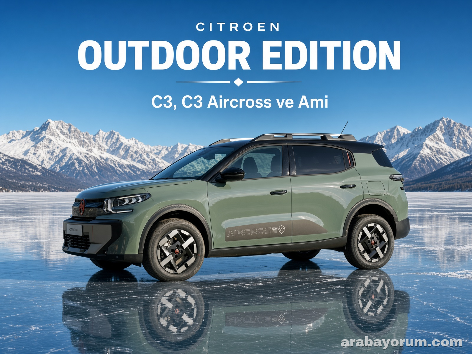 Citroen Outdoor Edition: C3, C3 Aircross ve Ami Detayları