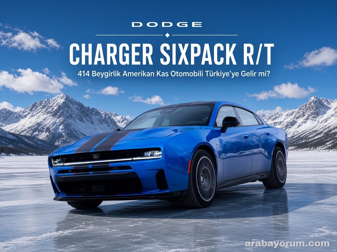 Dodge Charger Sixpack R/T İnceleme: 414 Beygir ve Türkiye Durumu