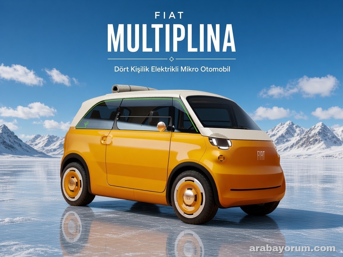 Fiat Multiplina Concept: Dört Kişilik Elektrikli Mikro Otomobil