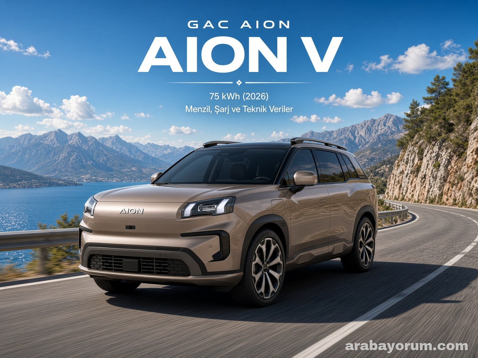 GAC AION V 75 kWh (2026): Menzil, Şarj ve Teknik Veriler