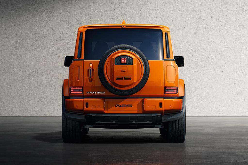 Chery iCaur V25 Sahneye Çıktı: Kutu Gibi Tasarım, Uzatılmış Menzilli Elektrik Gücü ve İleri Teknoloji - fotoğraf 12