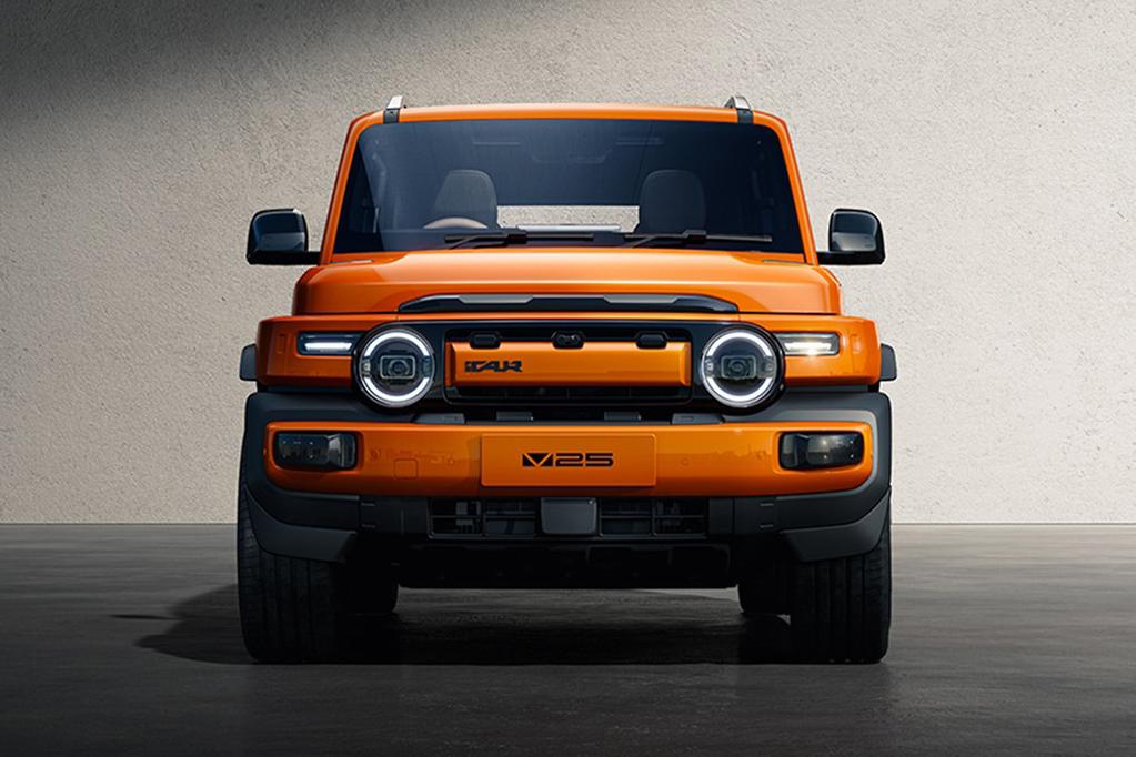 Chery iCaur V25 Sahneye Çıktı: Kutu Gibi Tasarım, Uzatılmış Menzilli Elektrik Gücü ve İleri Teknoloji - fotoğraf 7