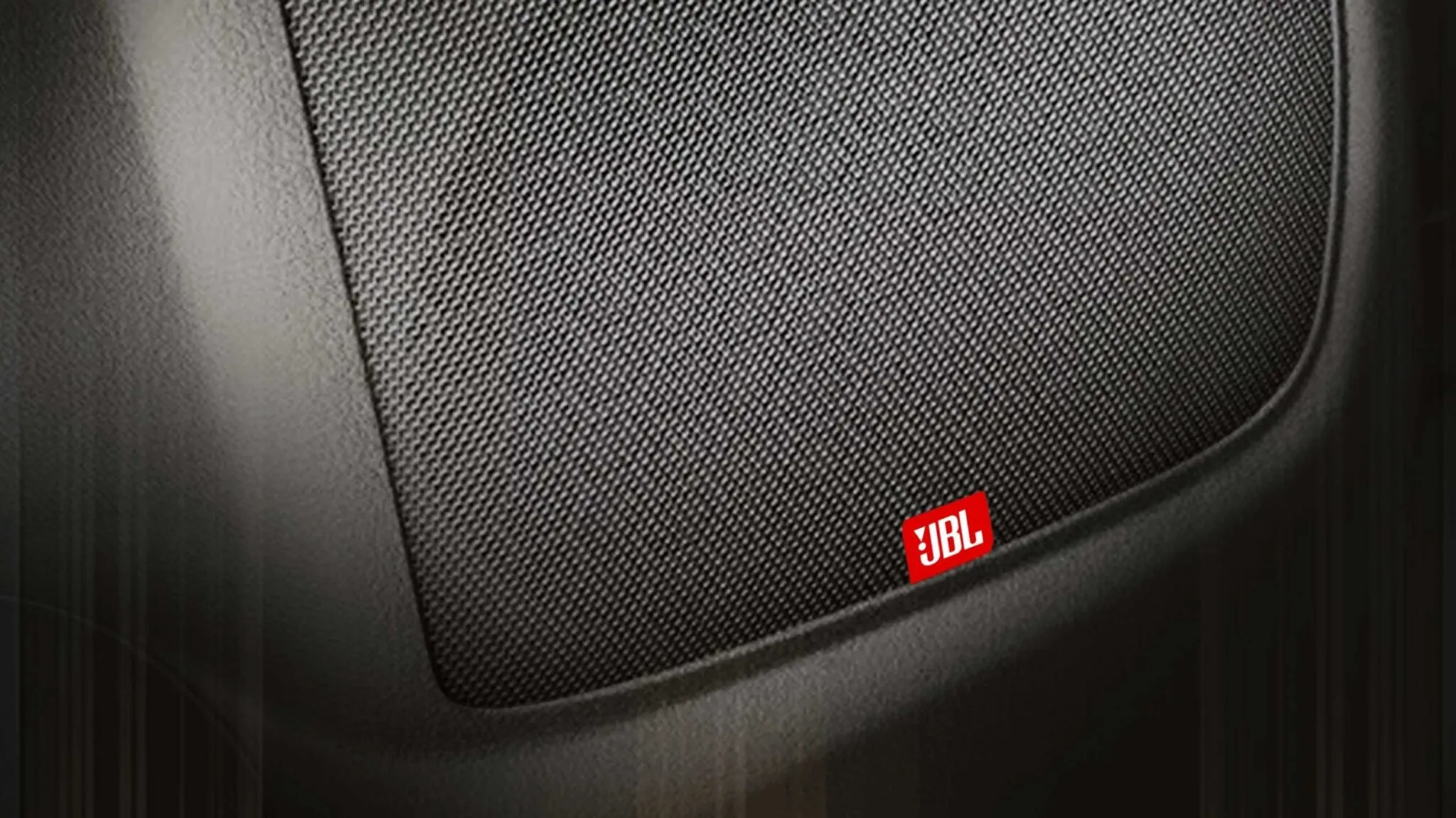 JBL ses sistemi hoparlör detayı