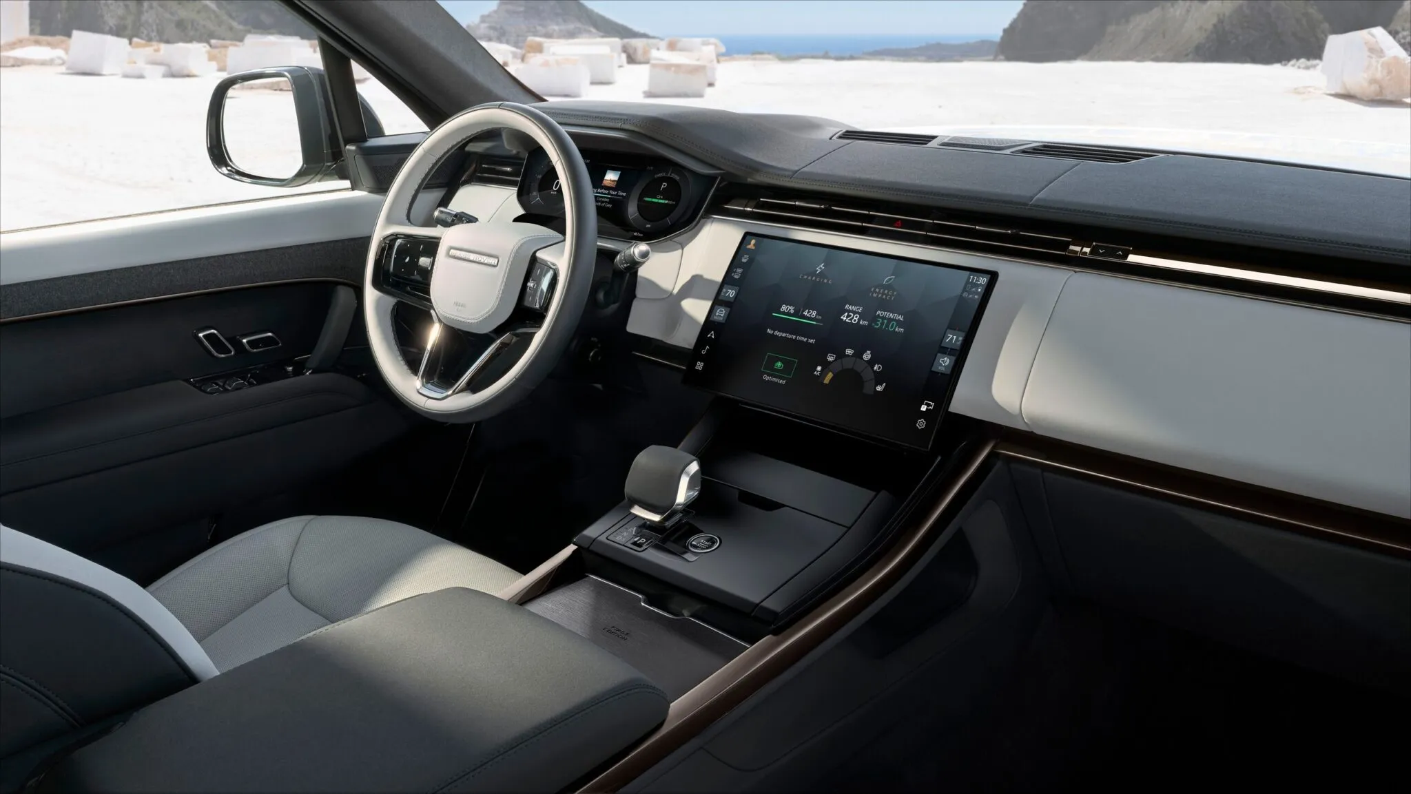 Range Rover Sport Electric lüks kabin ve dış görünüm