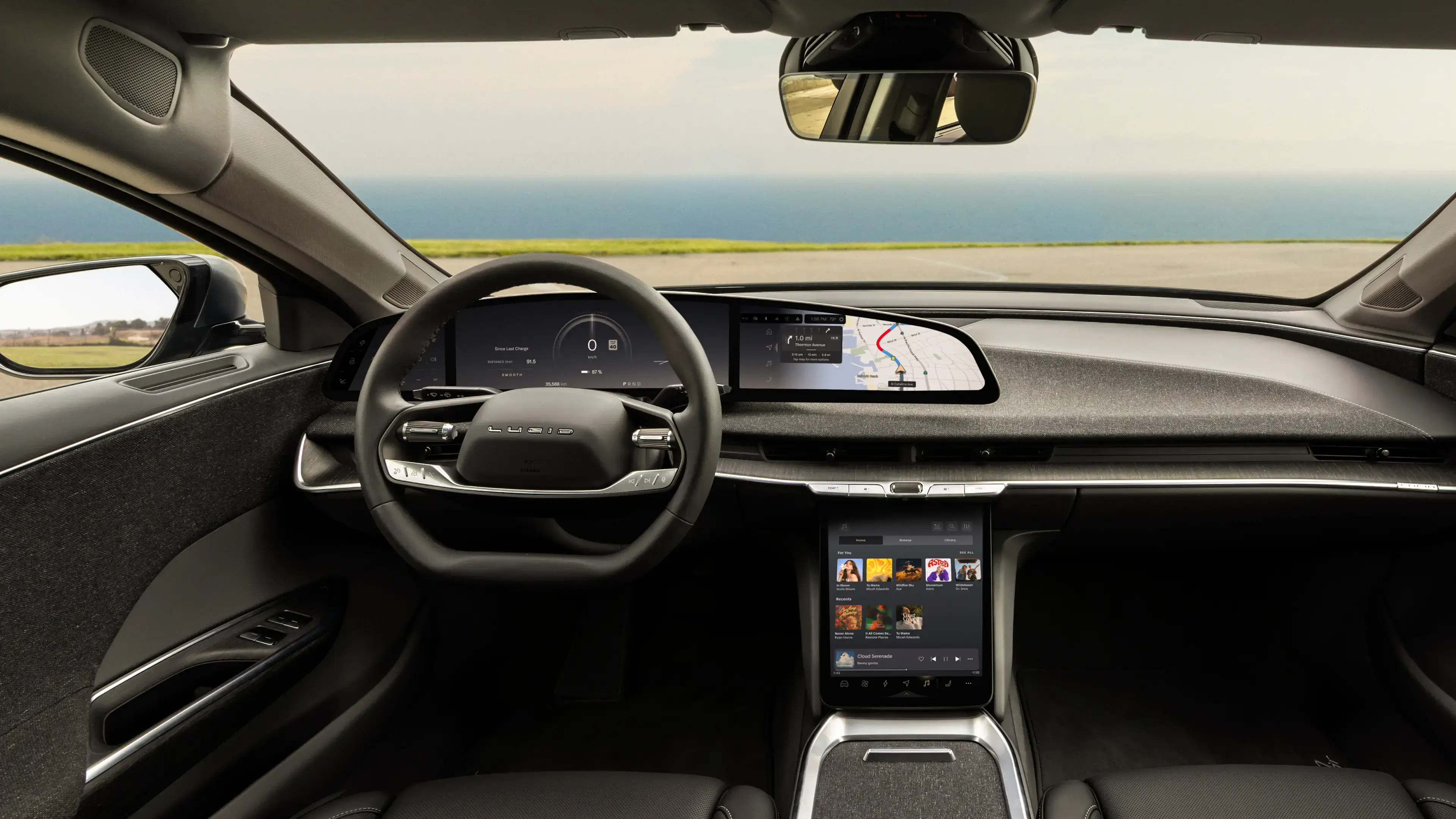 Lucid Air UX 3.0 Güncellemesi: Hızlı Ekranlar ve Akıllı Şarj Rotaları