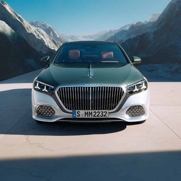 Mercedes-Maybach S-Serisi ön ızgara ve far tasarımı