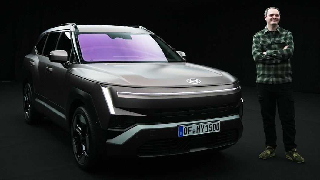 2027 Hyundai Tucson ön üç çeyrek görünüm