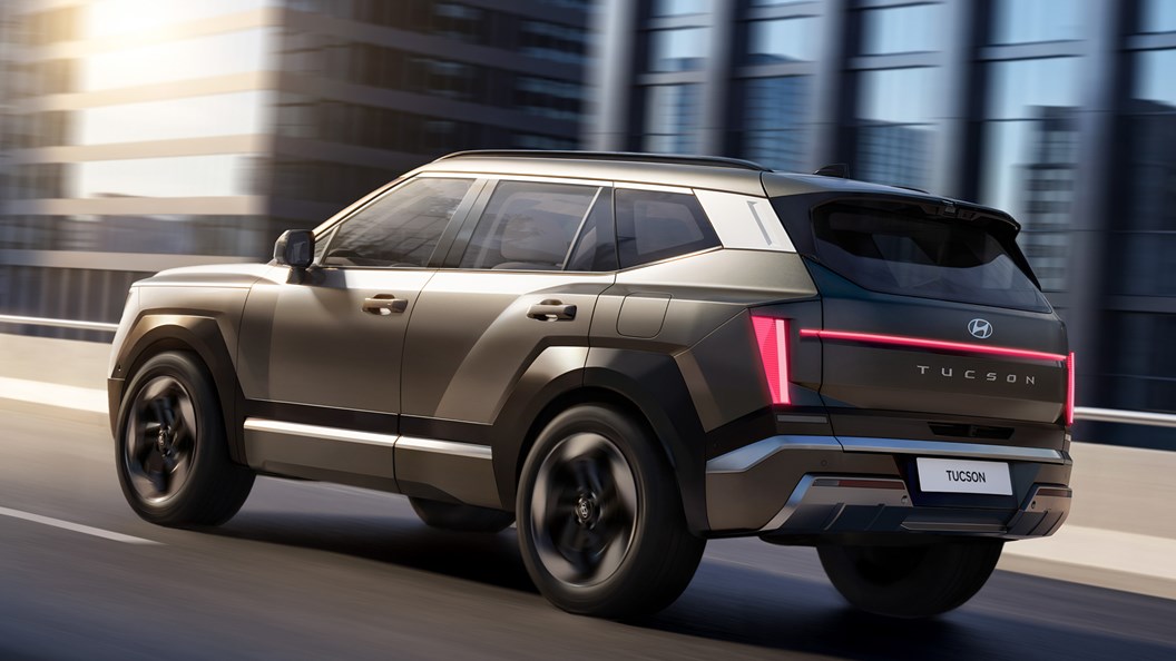 2027 Hyundai Tucson arka dış görünüm