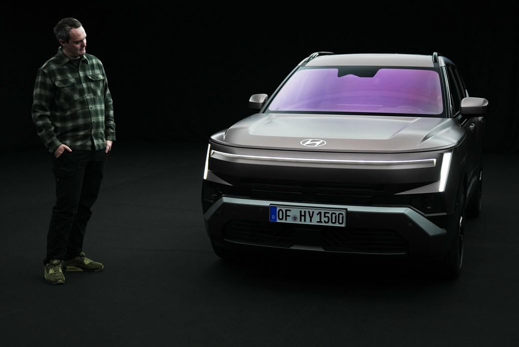 2027 Hyundai Tucson ön tasarım ve geniş gövde