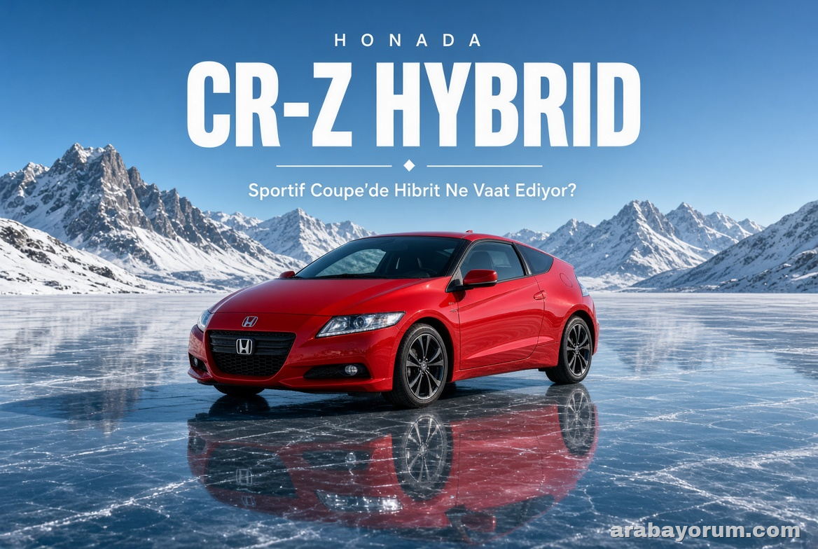 Honda CR-Z Hybrid: Sportif Coupe'de Hibrit Ne Vaat Ediyor?