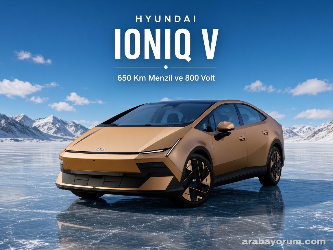 Hyundai Ioniq V Çin’de Satışa Çıktı: 650 Km Menzil, 800 Volt