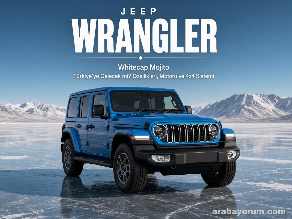 Jeep Wrangler Whitecap Mojito Türkiye'ye Gelecek mi? Motor ve 4x4