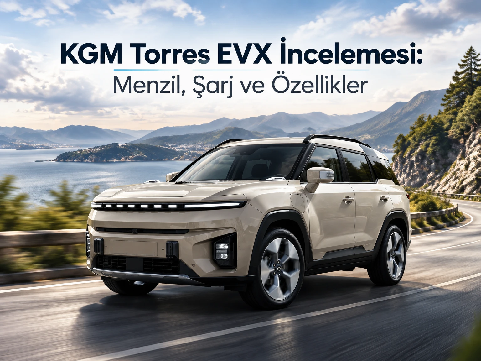 KGM Torres EVX İncelemesi: Menzil, Şarj ve Özellikler