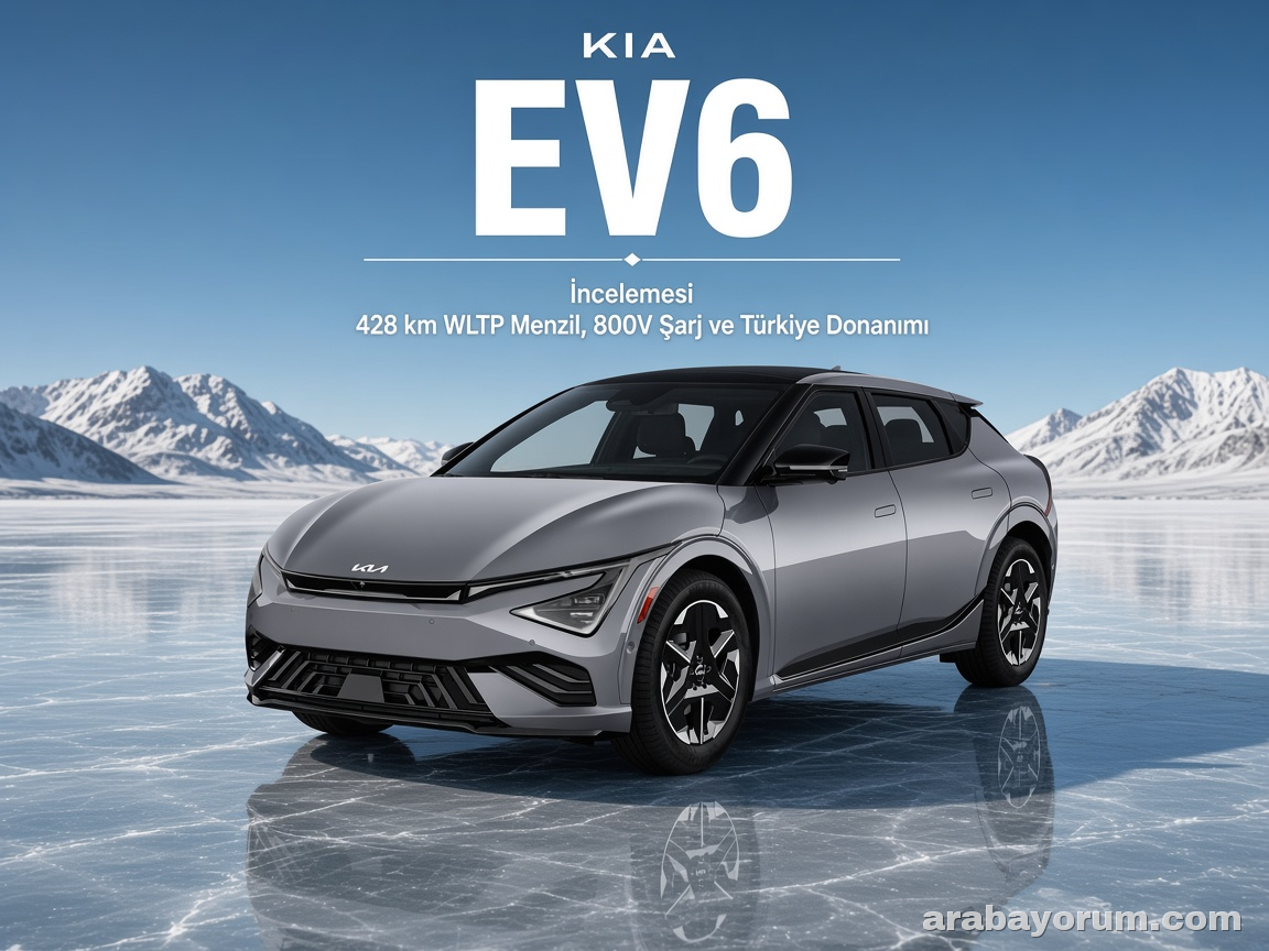 Kia EV6 İncelemesi: 428 km WLTP Menzil, 800V Şarj ve Türkiye Donanımı