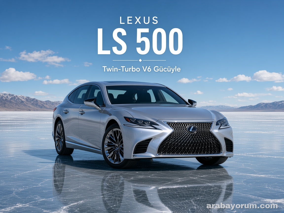 Lexus LS 500: Twin-Turbo V6 Gücüyle Lüksün Zirvesinde