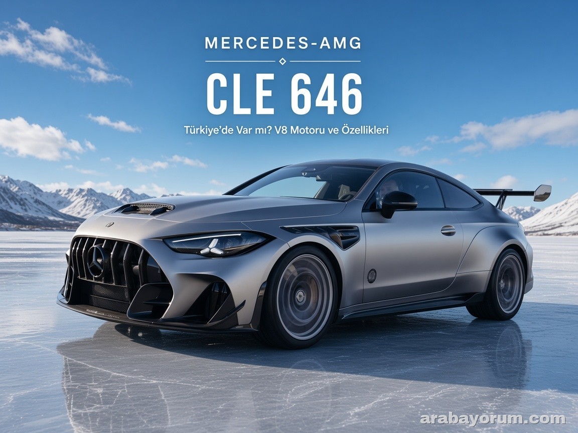 Mercedes-AMG CLE 646 Türkiye’de Var mı? V8 Motoru ve Özellikleri