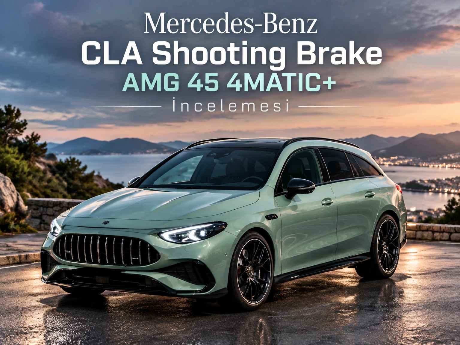 Mercedes-Benz CLA Shooting Brake AMG 45 4MATIC+ İncelemesi
