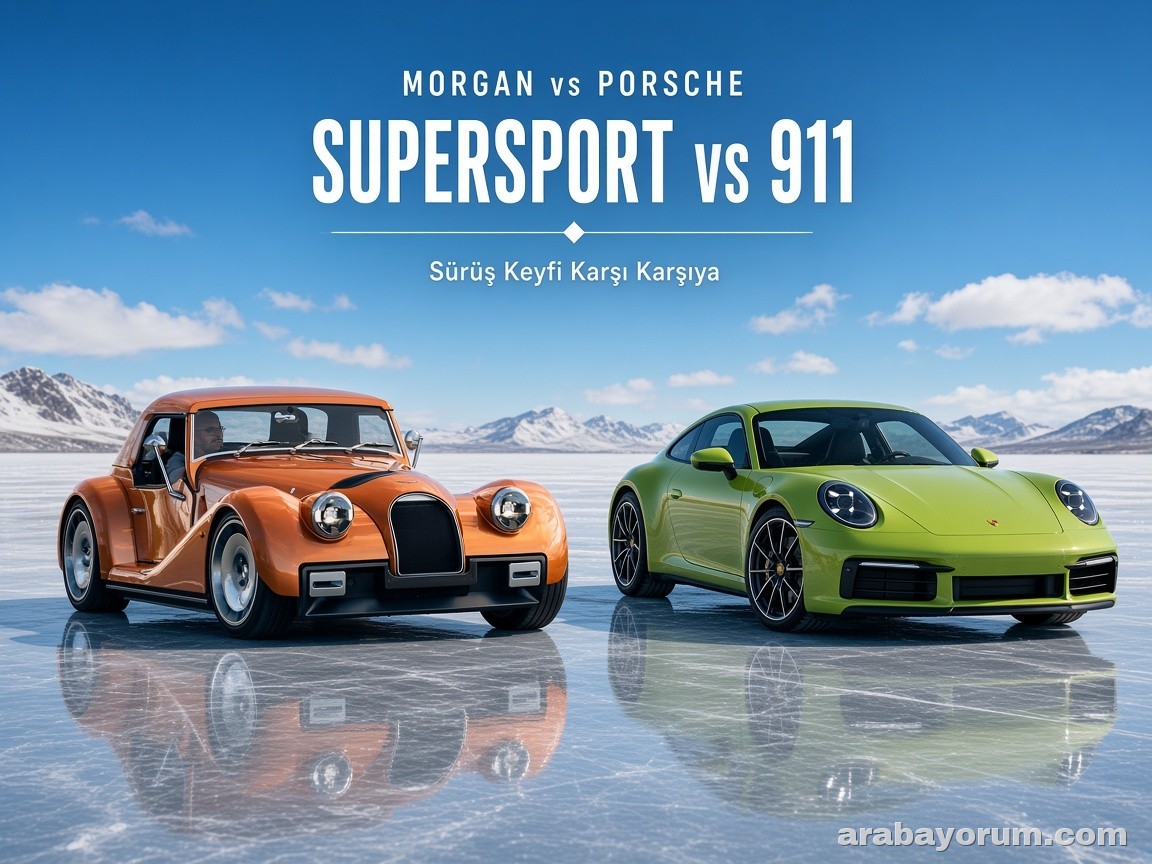 Morgan Supersport mu Porsche 911 Carrera T mi? Sürüş Keyfi