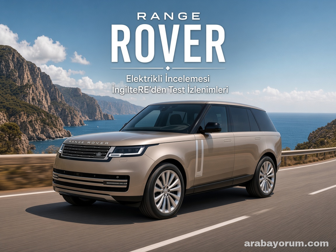 Range Rover Elektrik İncelemesi: İngiltere'den Test İzlenimleri