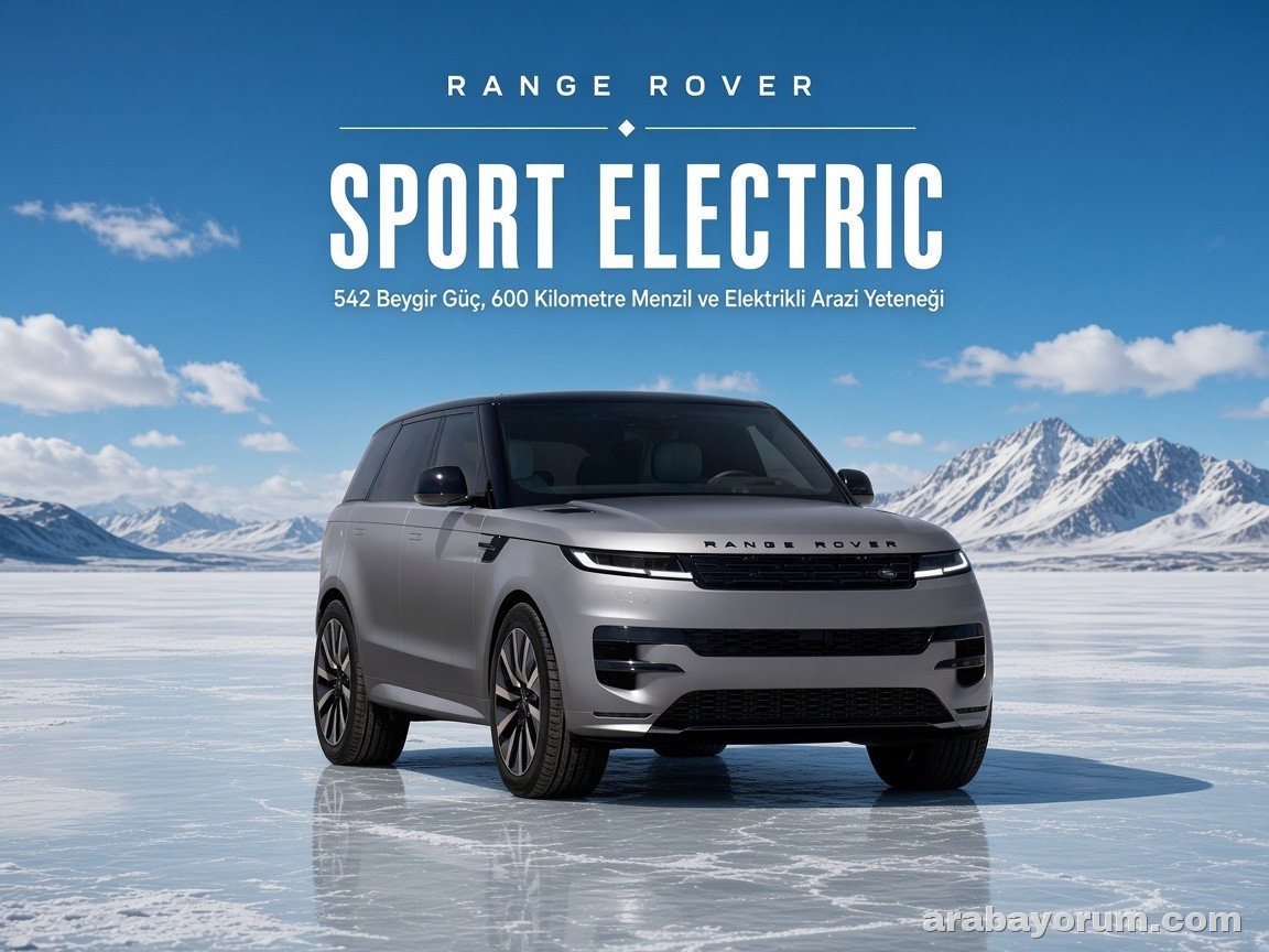 Range Rover Sport Electric: 542 Beygir ve 600 Kilometre Menzil