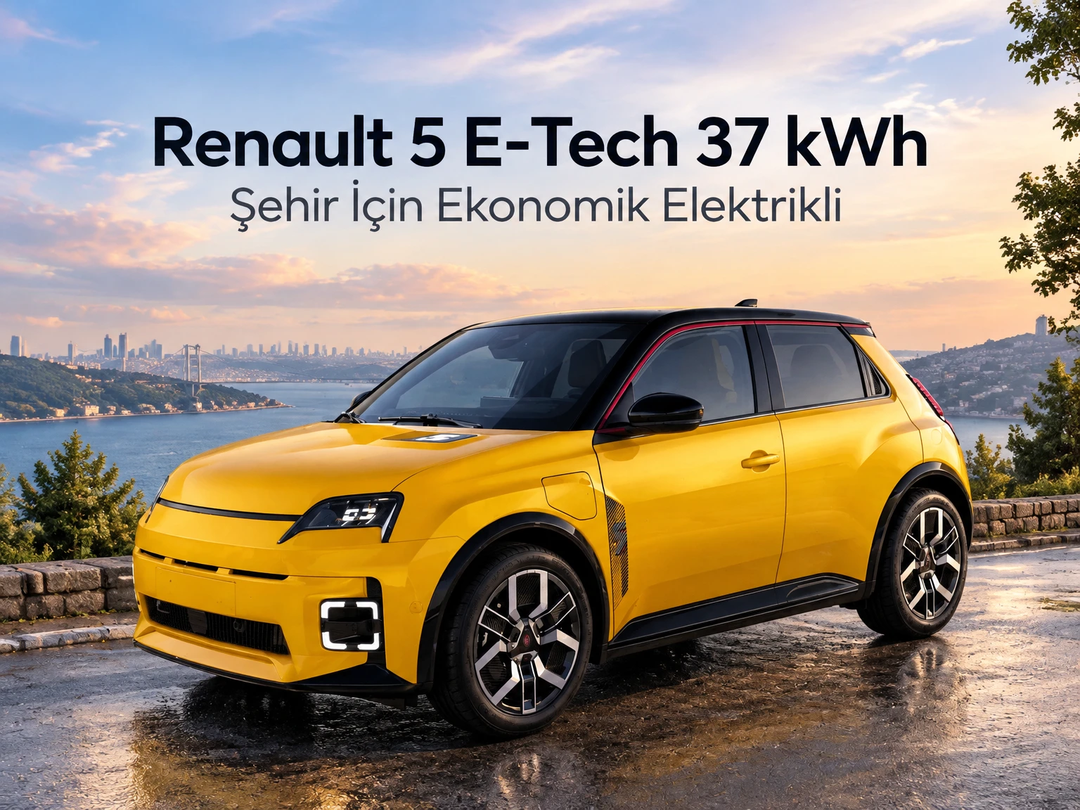 Renault 5 E-Tech 37 kWh Şehir İçin Ekonomik Elektrikli
